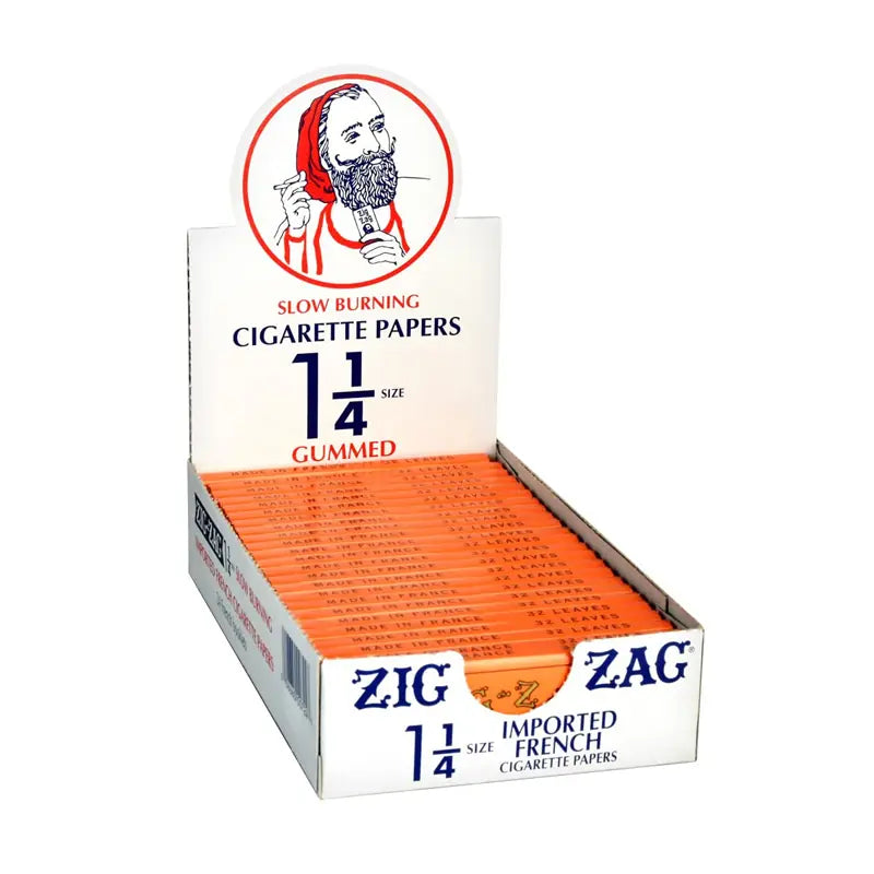 ZIG ZAG ORANGE 1 1/4 PAPER Jay's Cigar