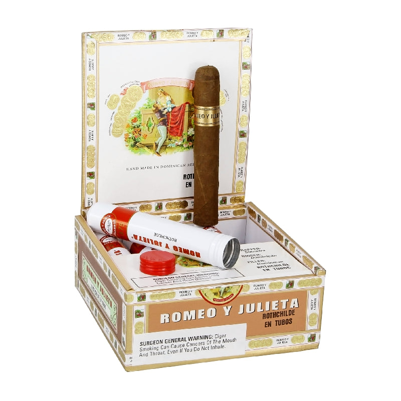 ROMEO Y JULIETA 1875 ROTHCHILDE EN TUBO 50 X 5