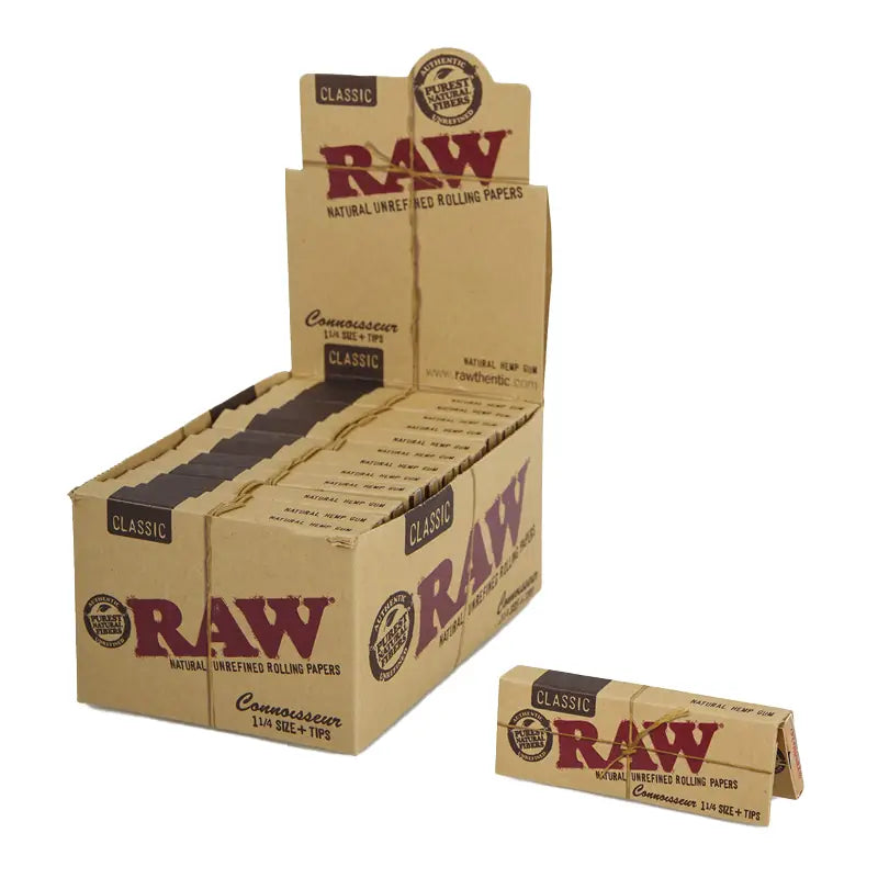RAW CLASSIC 1.25 PAPER+TIP Jay's Cigar