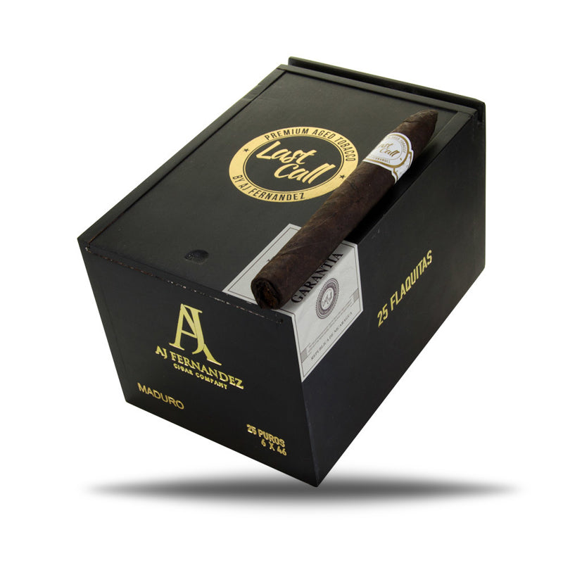 AJ FERNANDEZ LAST CALL MADURO FLAQUITAS 6 X 46 Jay's Cigar