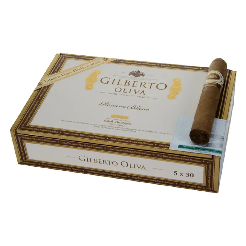 OLIVA GILBERTO BLANC 5 X 50 Jay's Cigar