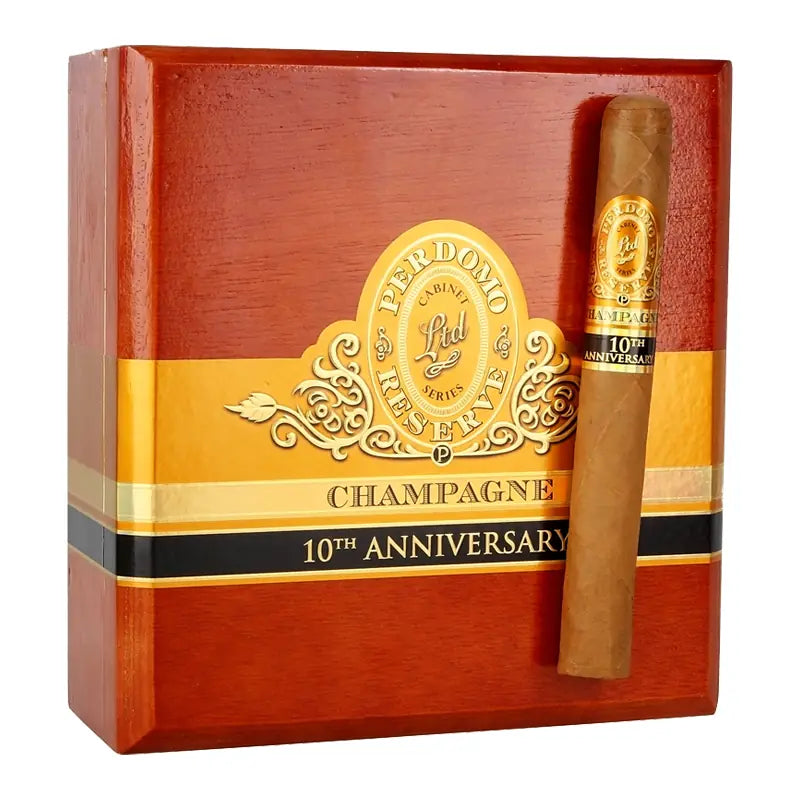 PERDOMO RESERVE 10 YR CHURCHILL CHAMPAGINE 7 X 54 Jay's Cigar