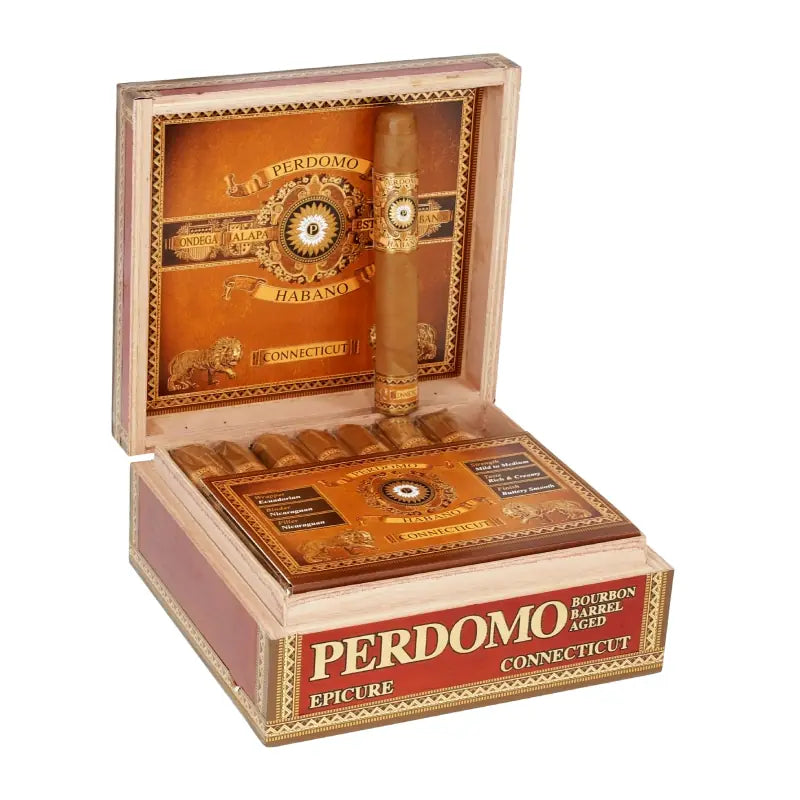 PERDOMO HABANO BBA EPICURE CONNECTICUT 6 X 54 Jay's Cigar