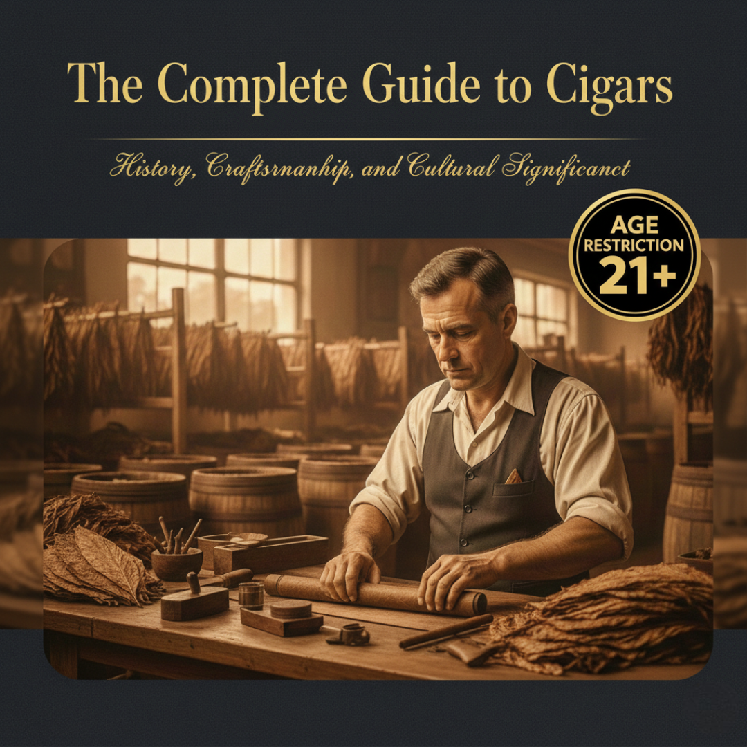 The Complete Guide to Cigars: History, Craftsmanship, and Cultural Significance