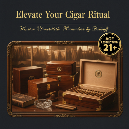 Elevate Your Cigar Ritual: Winston Churchill Humidors by Davidoff