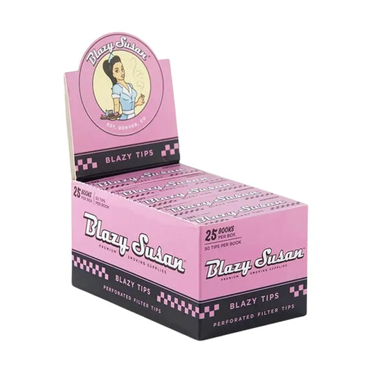 BLAZY SUSAN PINK 50 TIPS BOOKLET Jay's Cigar