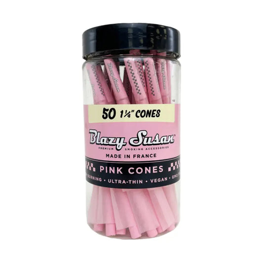 BLAZY SUSAN 1 1/4 PINK JAR 50PK Jay's Cigar
