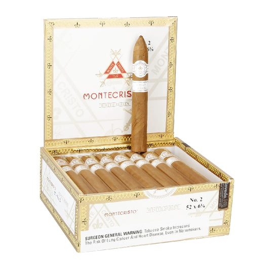 MONTECRISTO No.2 WHITE SERIES 6 1/8 X 52