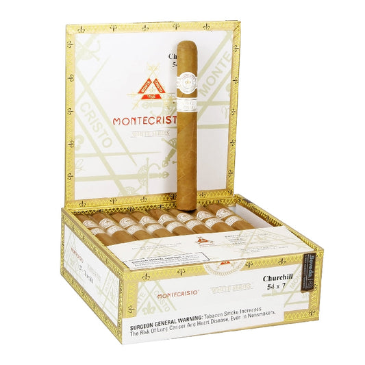 MONTECRISTO CHURCHIILL 54 X 7 Jay's Cigar