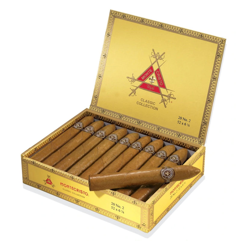 MONTECRISTO CLASSIC NO.2 BP 52 X 6.12 Jay's Cigar