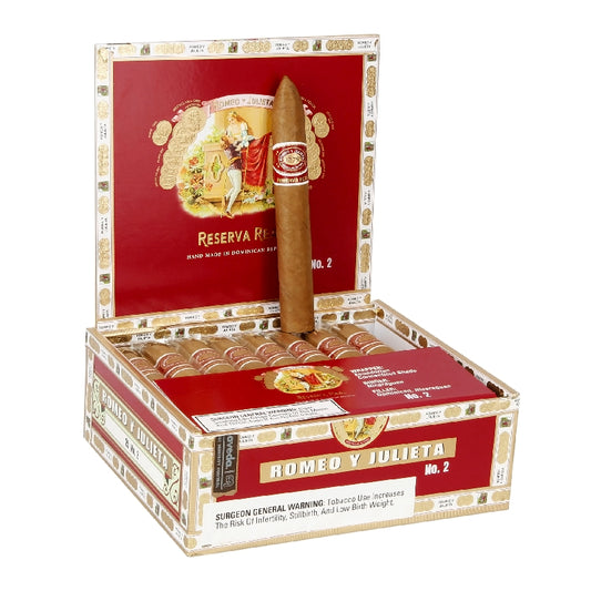 ROMEO Y JULIETA RESERVA REAL NO. 2 BP 52 X 6.1/8