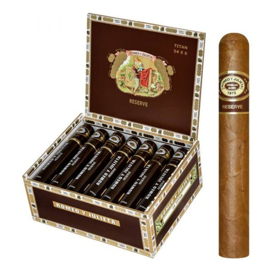 ROMEO Y JULIETA RESERVE TITAN ALUM HON 54 X 6