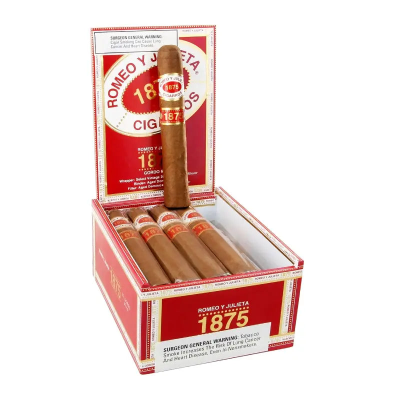 1875 BY ROMEO Y JULIETA GORDO 60 X 6 Jay's Cigar
