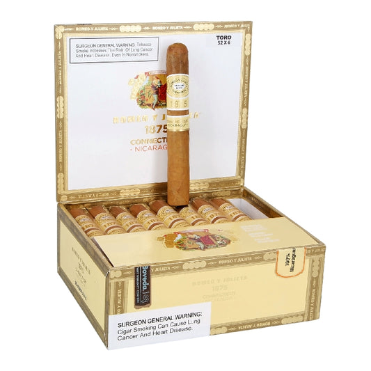 ROMEO Y JULIETA 1875 CONN NICA TORO 50 X 7