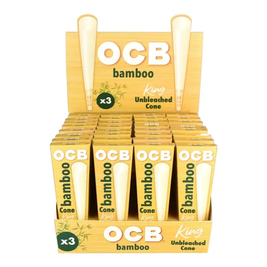 OCB BAMBOO KS CONE 3PK Jay's Cigar
