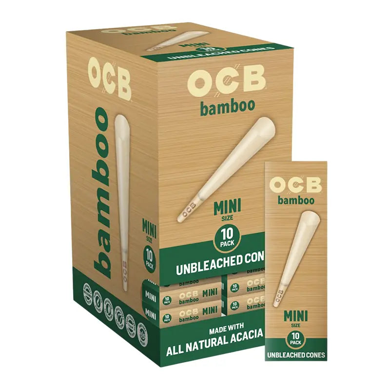 OCB BAMBOO MINI 70MM CONE 10PK Jay's Cigar