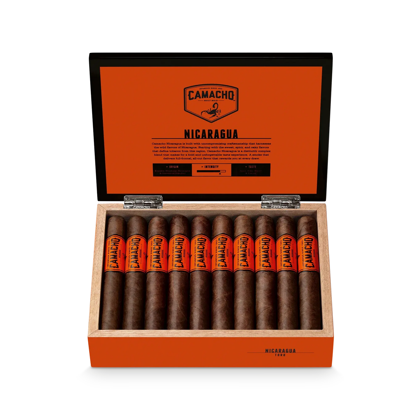 CAMACHO NICARAGUA TORO 6 X 50 Jay's Cigar