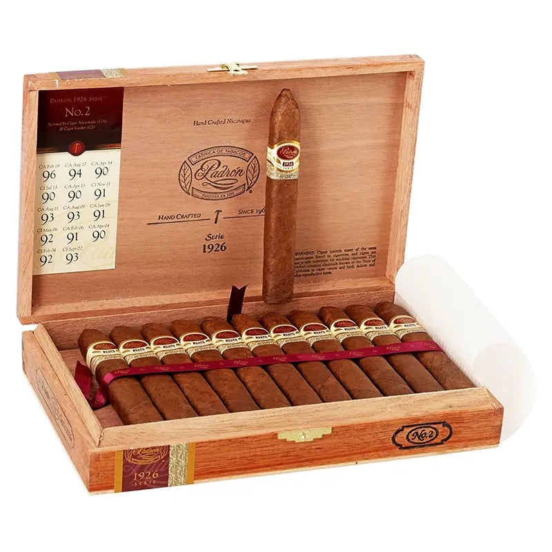 PADRON 1926 SERIE #2 BELICOSO NATURAL 5.5 X 52 Jay's Cigar