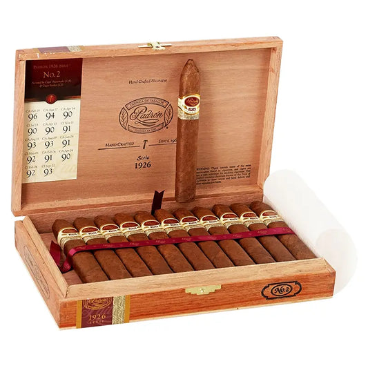 PADRON 1926 SERIE #2 BELICOSO NATURAL 5.5 X 52 Jay's Cigar