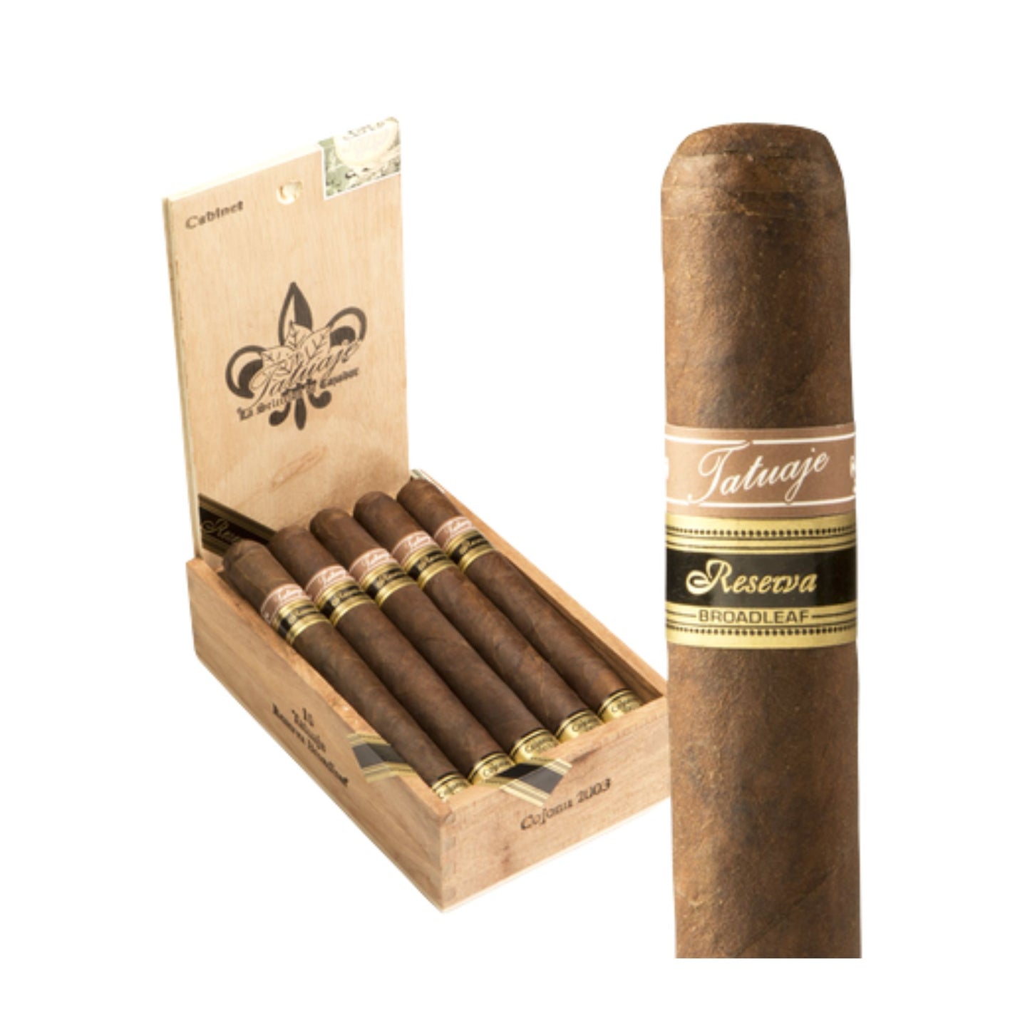 TATUAJE RESERVE BROADLEAF COJONU 2003 TORO