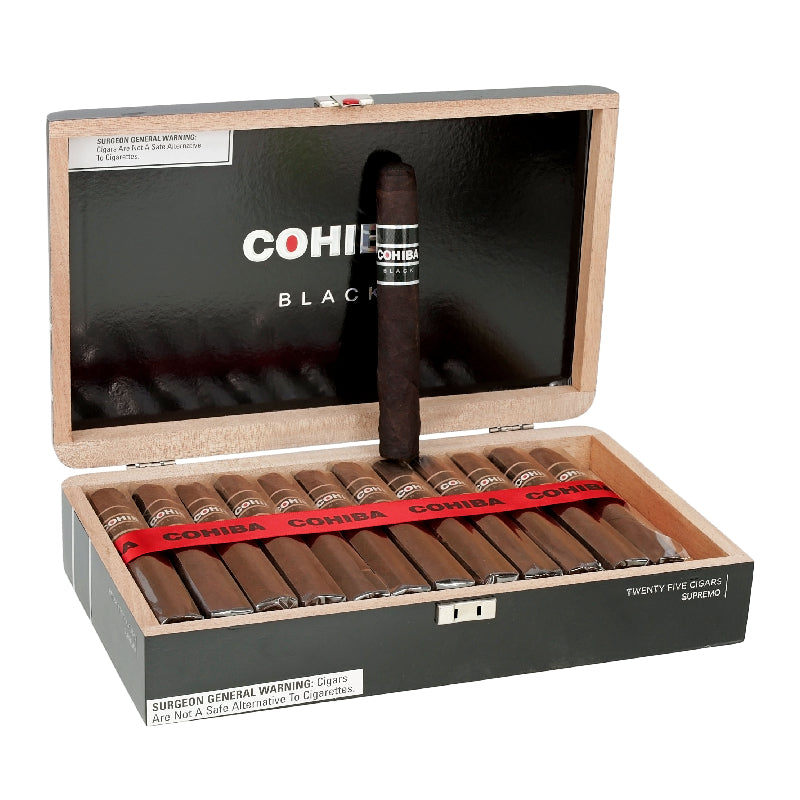COHIBA BLACK SUPREMO 6 X 54 Jay's Cigar