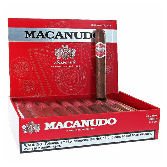 MACANUDO INSPIRADO RED GIGANTE 6 X 60 Jay's Cigar