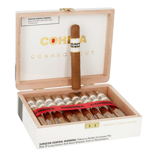 COHIBA CONNECTICUT ROBUSTO 5 1/2 X 50 Jay's Cigar