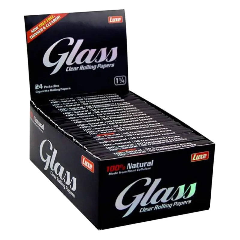 GLASS 1.25 CLEAR PAPER Jay's Cigar