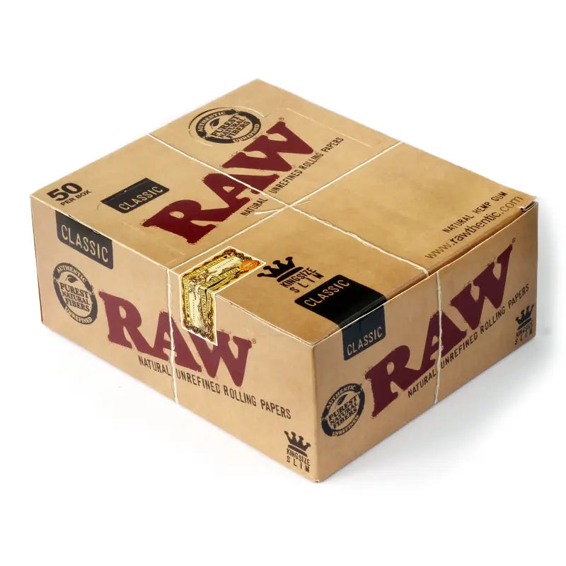 RAW CLASSIC KING SIZE SLIM PAPER Jay's Cigar