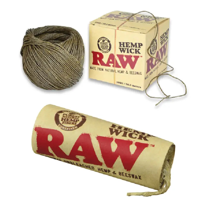 RAW HEMP WICK 20FT Jay's Cigar