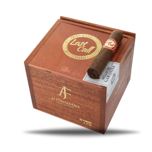 AJ FERNANDEZ LAST CALL MADURO CORTICAS 4 X 52 Jay's Cigar