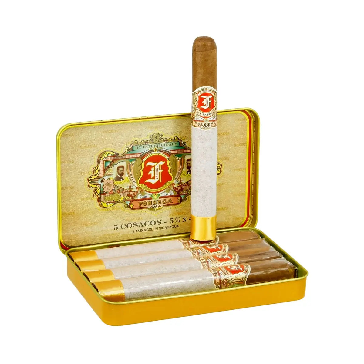MY FATHER FONSECA COSACOS 5 3/8 X 42 TIN OF 5 Jay's Cigar
