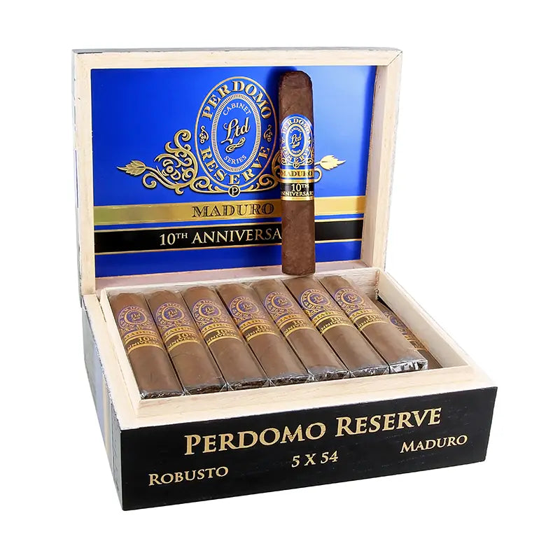 PERDOMO 10TH ANNIVERSARY ROBUSTO MADURO 5 X 54 Jay's Cigar