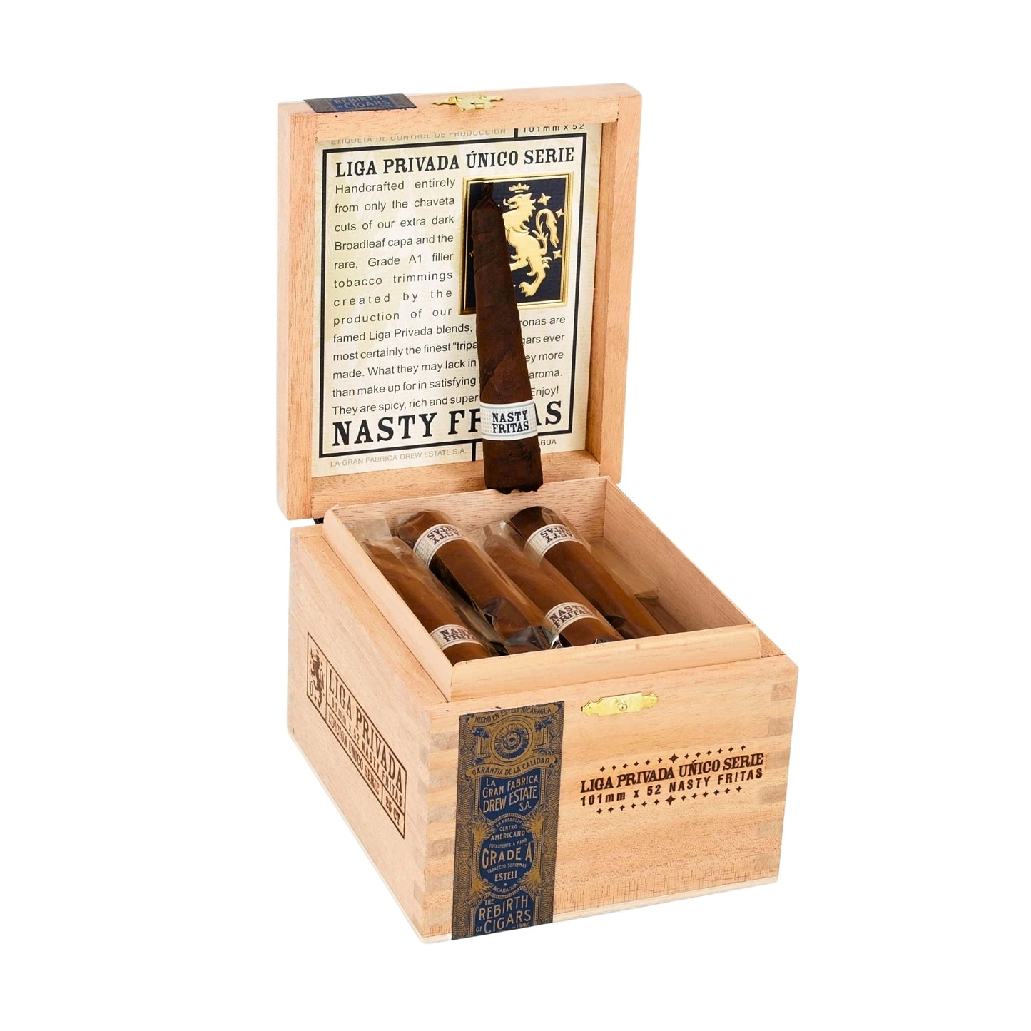 LIGA PRIVADA UNICO SERIE NASTY FRITAS 101 X 53 Jay's Cigar