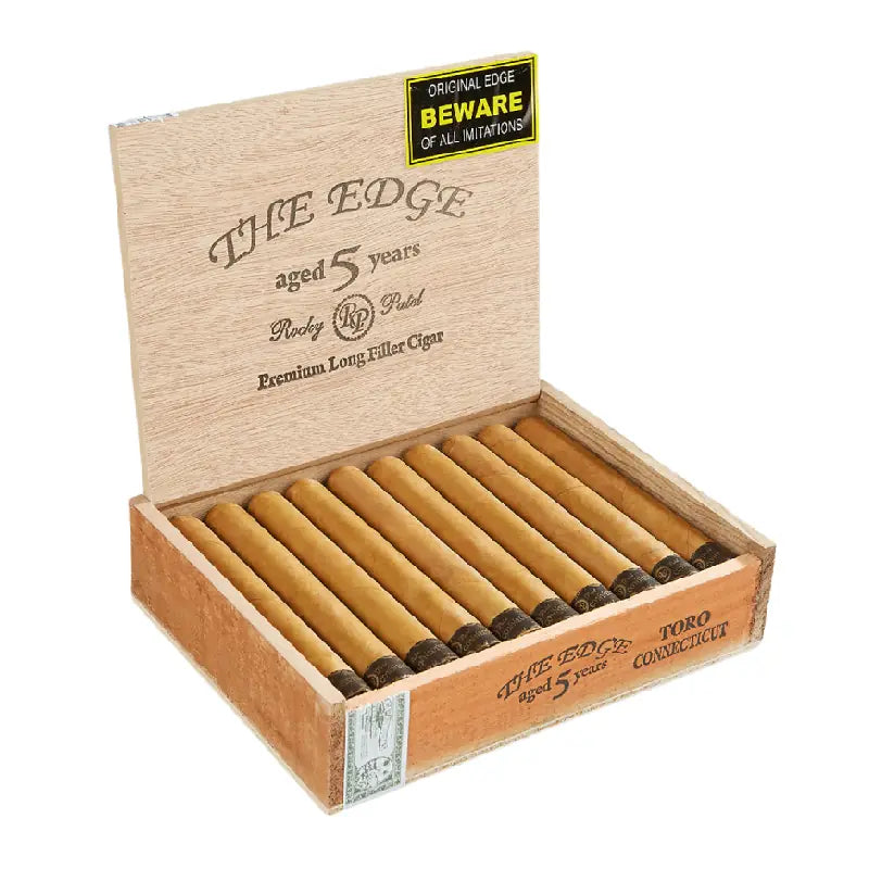ROCKY PATEL THE EDGE CONNECTICUT TORO 6 X 52 Jay's Cigar