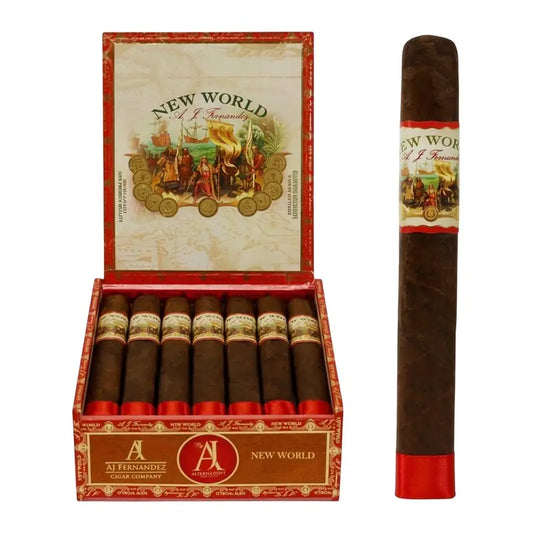 AJ FERNANDEZ NEW WORLD BELICOSO 5 1/2 X 55 Jay's Cigar
