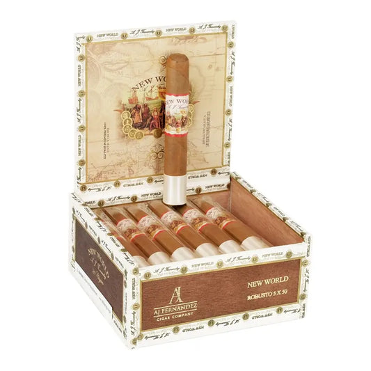 NEW WORLD CONNECTICUT ROBUSTO 5 X 50 Jay's Cigar