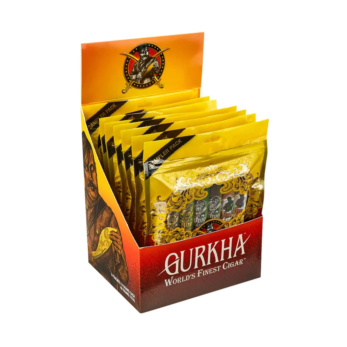 GURKHA CELLAR RESERVE TORO SAMPLER 6 STICK Jay's Cigar